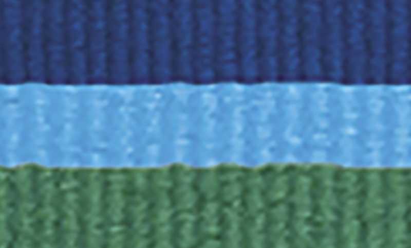 Blue / L.Blue / L.Green Ribbon