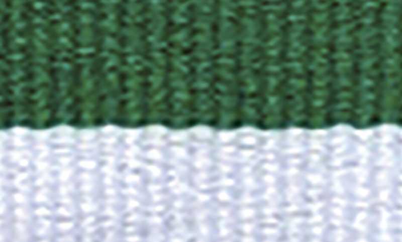 Green / White Ribbon