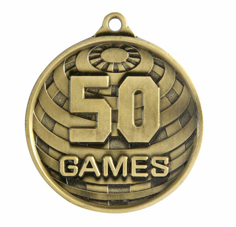 Global Medal-No. Games (100)