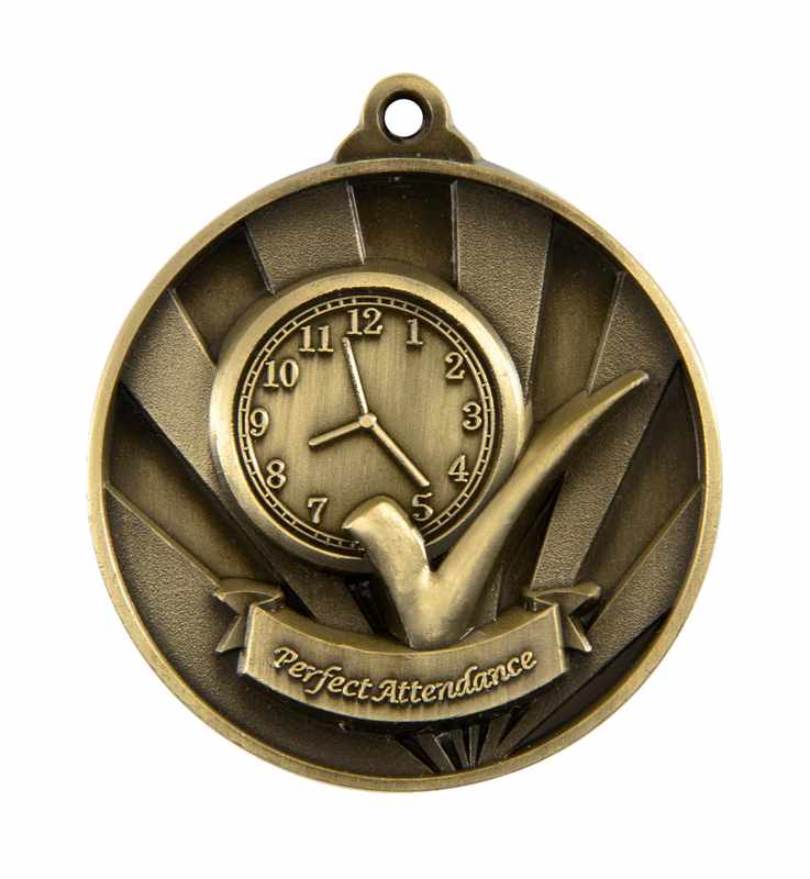Sunrise Medal-Perfect Attendance