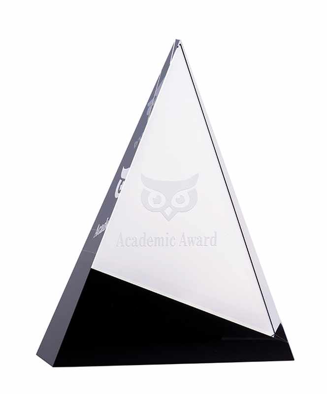 Black and Clear Crystal – Triangle