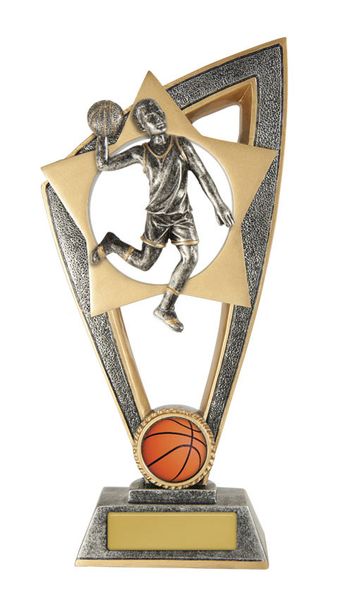 Male Basketball Trophy with 25mm Centre