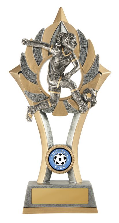 Ezi-Rez Series Soccer Trophy with 25mm Centre Female