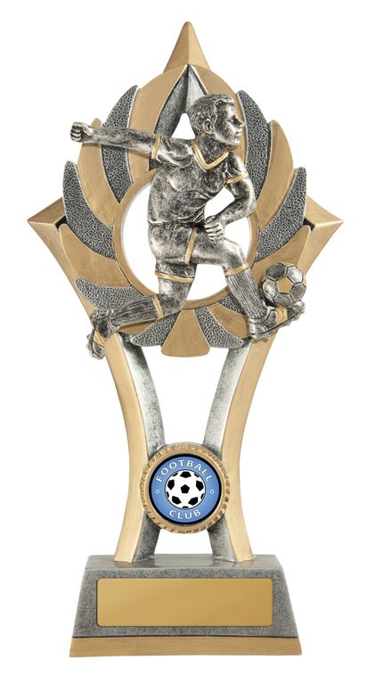 Ezi-Rez Series Soccer Trophy with 25mm Centre Male