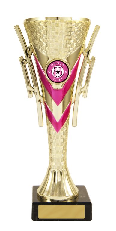 Trumpet Cup Pink/Gold with 25mm Centre