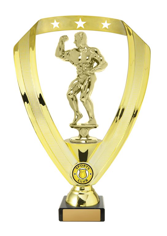 Bodybuilding Trophy with 25mm Centre