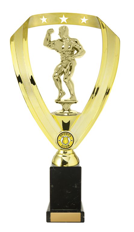 Bodybuilding Trophy with 25mm Centre