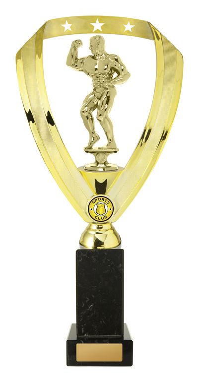 Bodybuilding Trophy with 25mm Centre