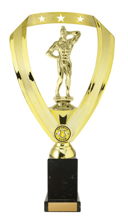 Bodybuilding Trophy with 25mm Centre