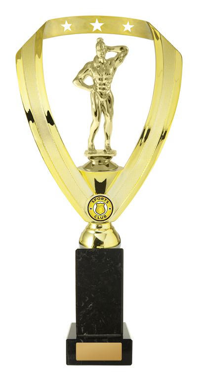 Bodybuilding Trophy with 25mm Centre