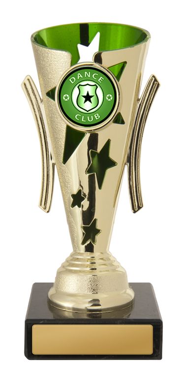 Green/Gold Cup with 25mm Centre