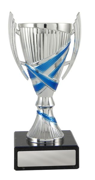 Blue/Silver Cup with 25mm Centre
