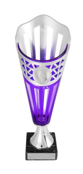 Pizazz Cup Silver/Purple with 25mm Centre