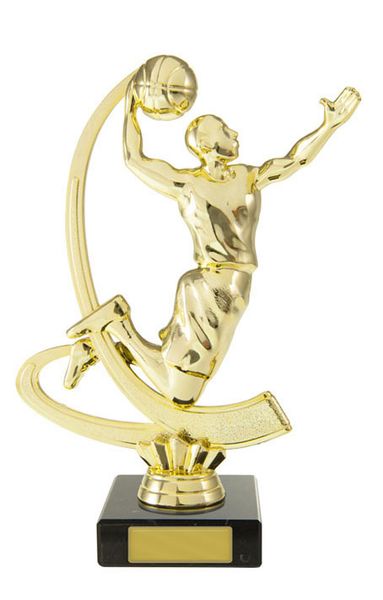 Basketball Trophy with 25mm Centre