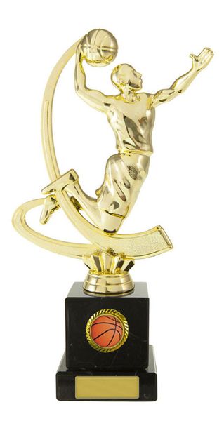 Basketball Trophy with 25mm Centre