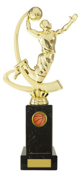 Basketball Trophy with 25mm Centre