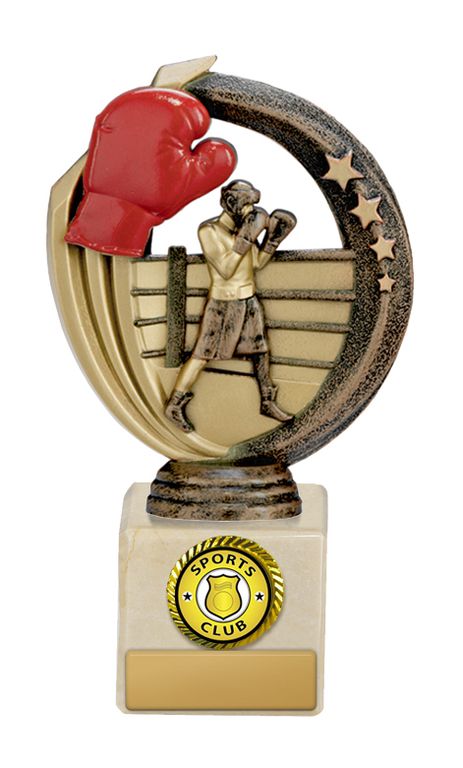 Boxing Trophy with 25mm Centre