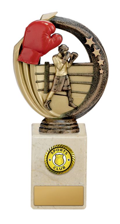 Boxing Trophy with 25mm Centre