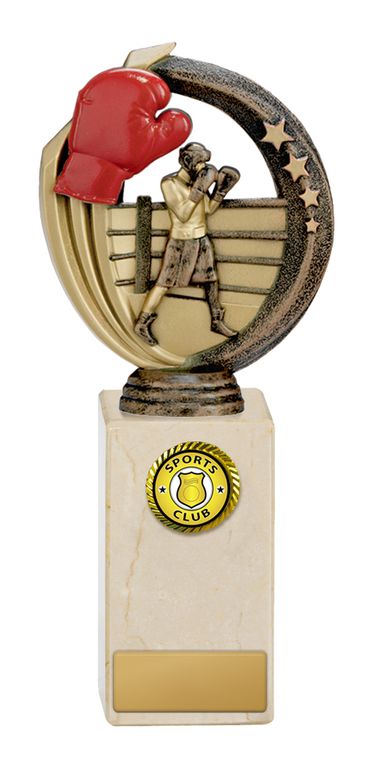 Boxing Trophy with 25mm Centre