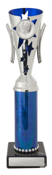 Silver-Blue cup