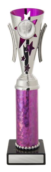 Silver-Pink cup