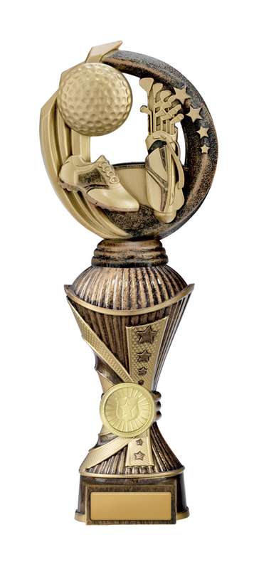Golf Trophy With 25mm Centre