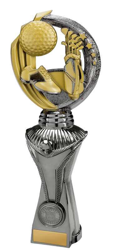 Golf Trophy With 25mm Centre