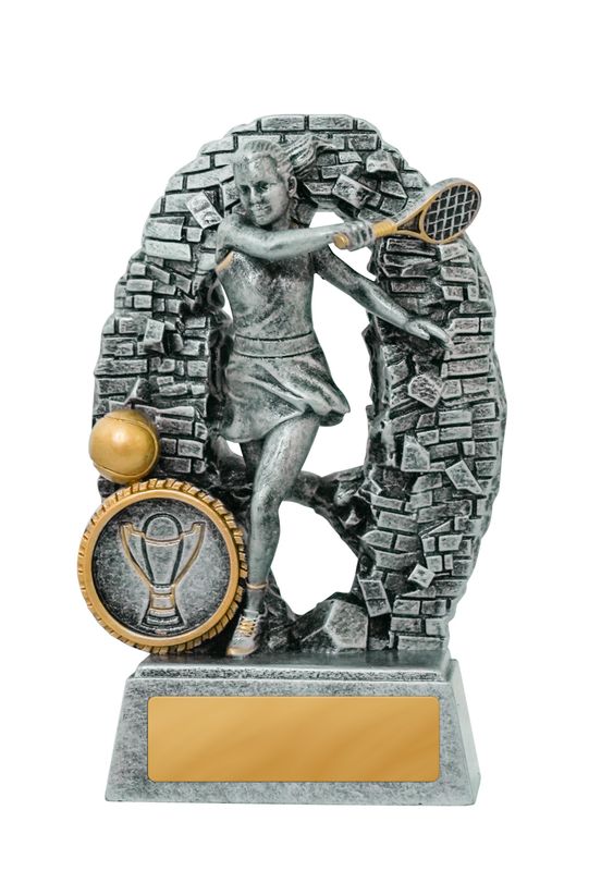 Tennis Female Trophy 110mm