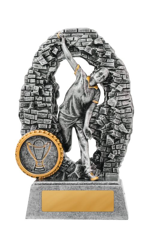 Bowler Female Cricket Trophy 110mm