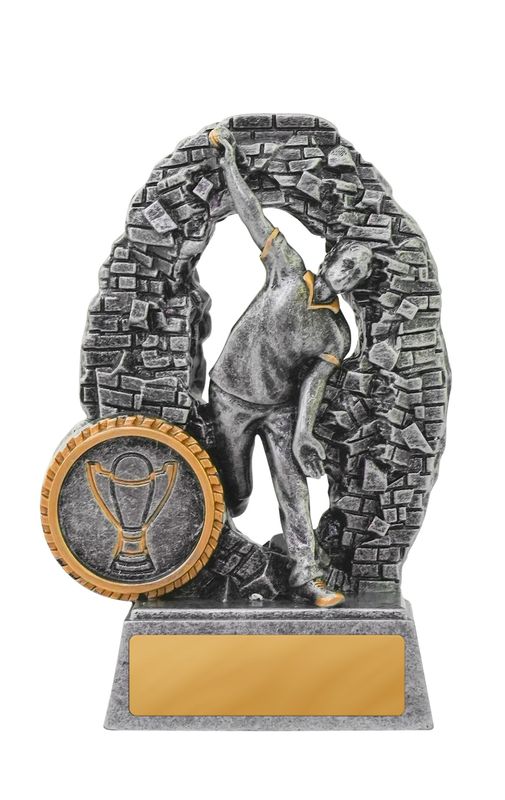 Bowler Male Cricket Trophy 110mm