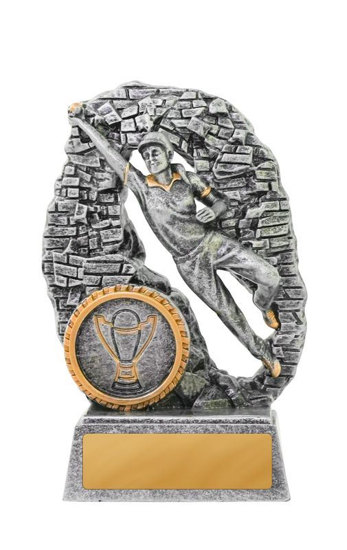 Fielder Female Cricket Trophy 110mm