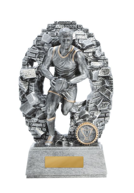Aussie Rules Male Trophy 130mm
