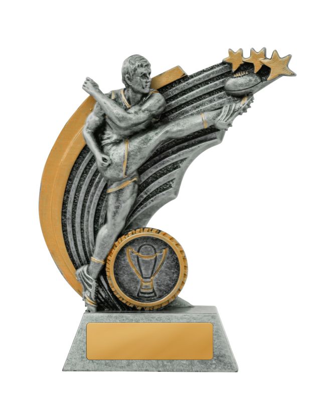 Aussie Rules Male Trophy 130mm
