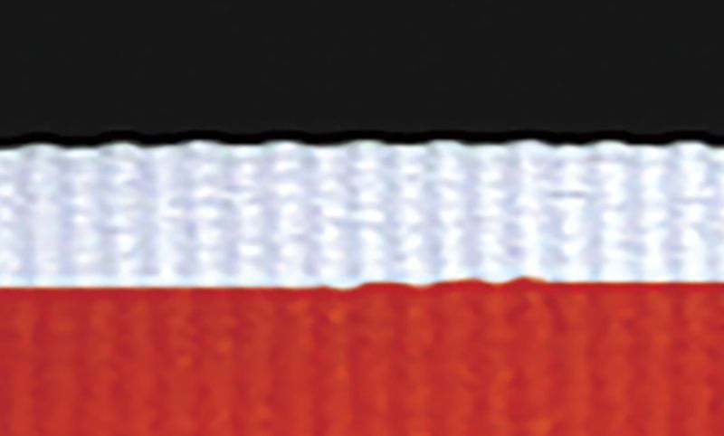 Red White Black Ribbon