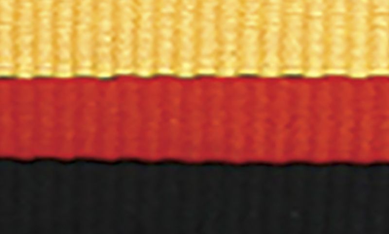Red Yellow Black Ribbon
