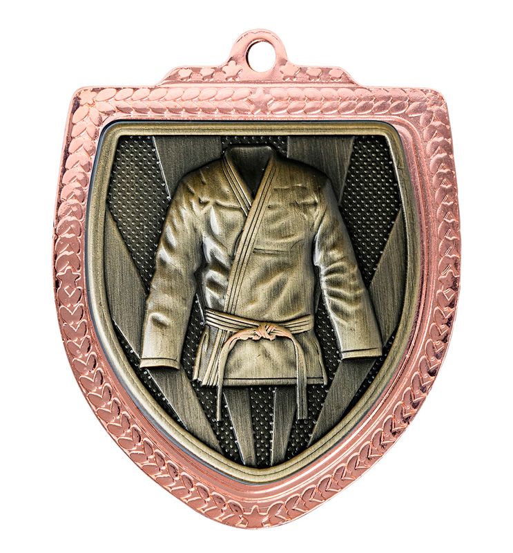 Shield Martial Arts Gold Medal 80mm