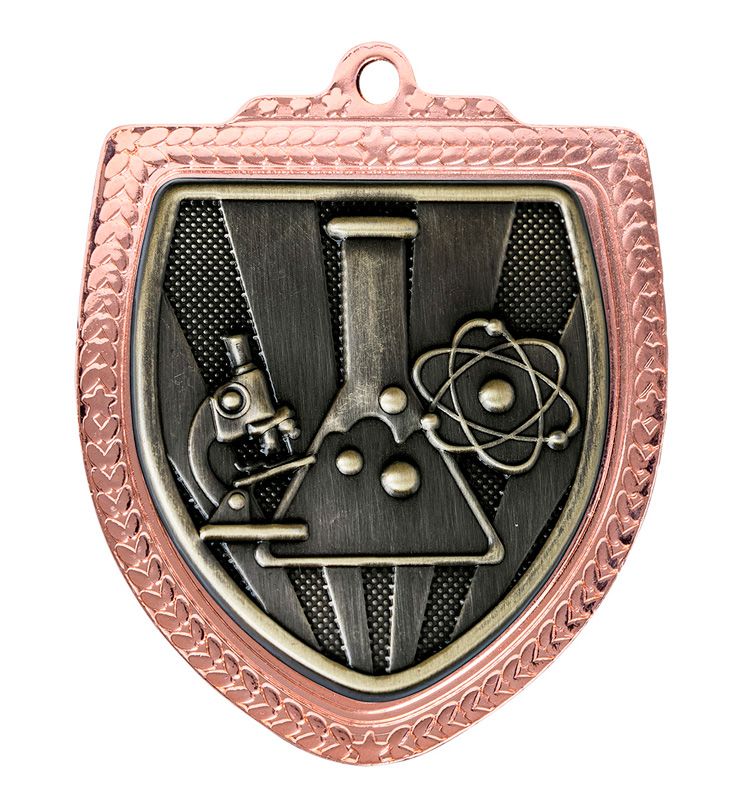 Shield Science Schools Gold Medal 80mm