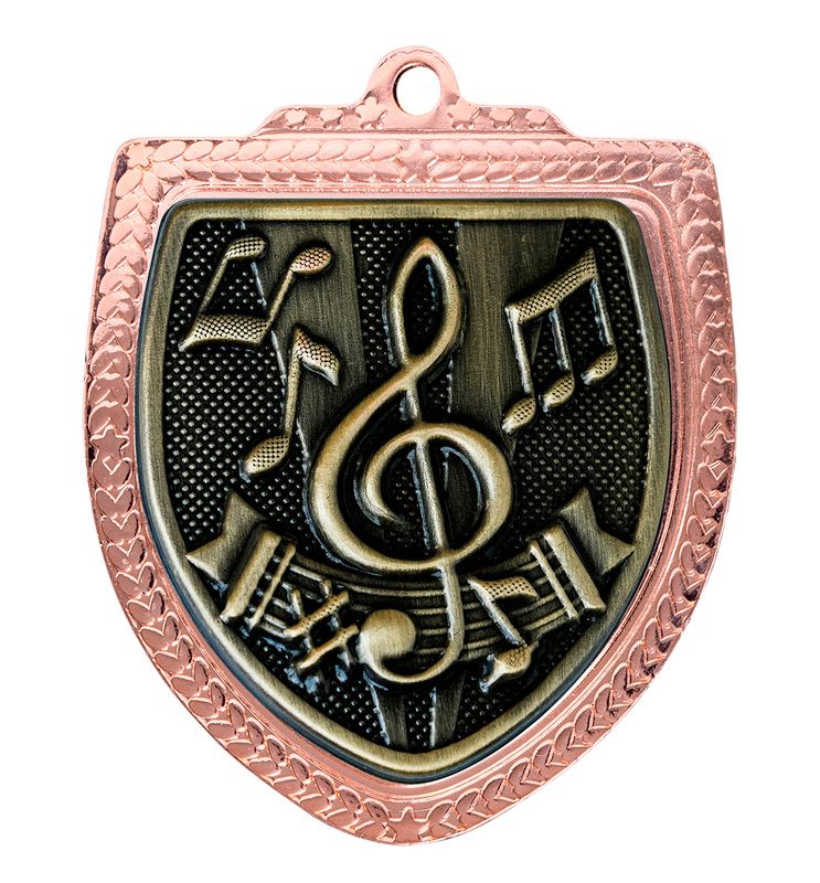 Shield Music Schools Gold Medal 80mm
