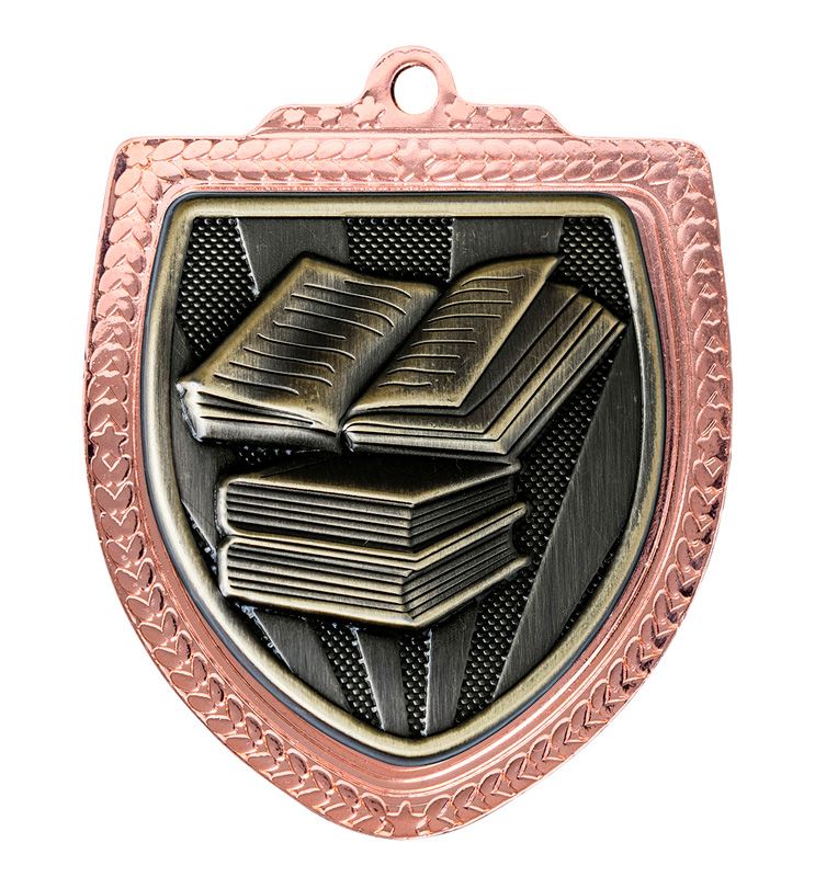 Shield Reading Schools Gold Medal 80mm