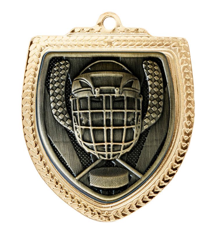 Shield Ice Hockey Gold Medal 80mm