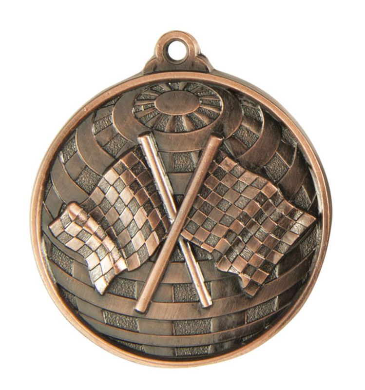Motorsport Flags Motorsports Bronze Medal 50mm