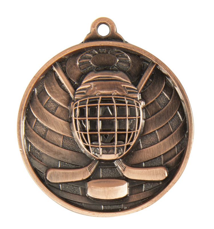 Ice Hockey Bronze Medal 50mm