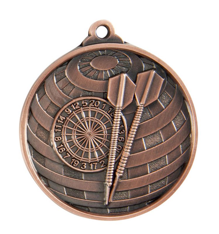 Darts Bronze Medal 50mm
