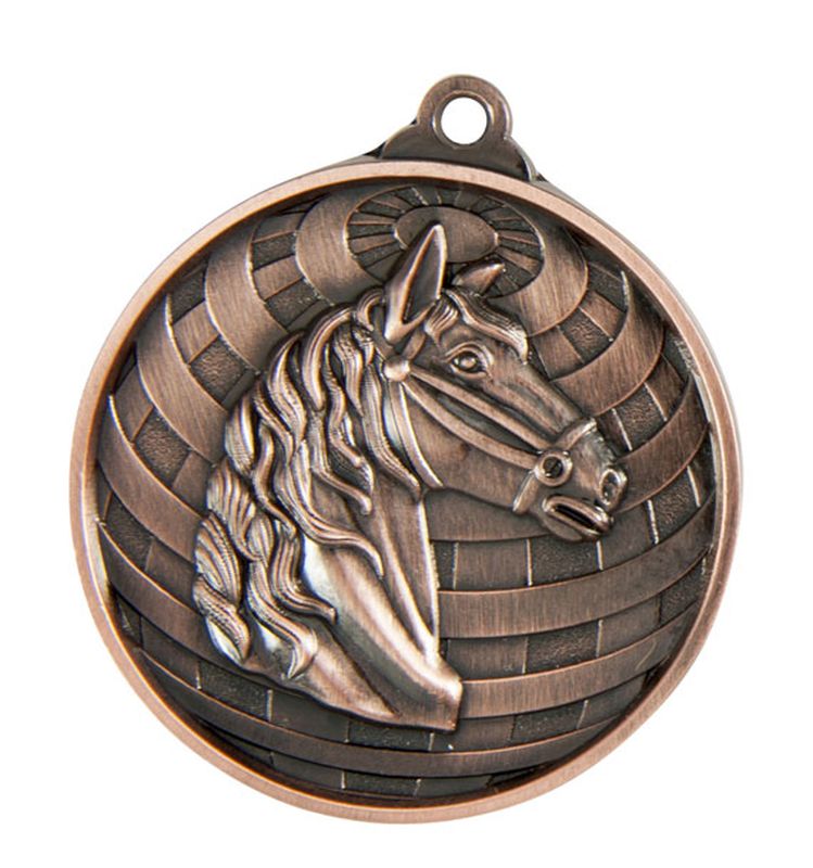 Horse Bronze Medal 50mm