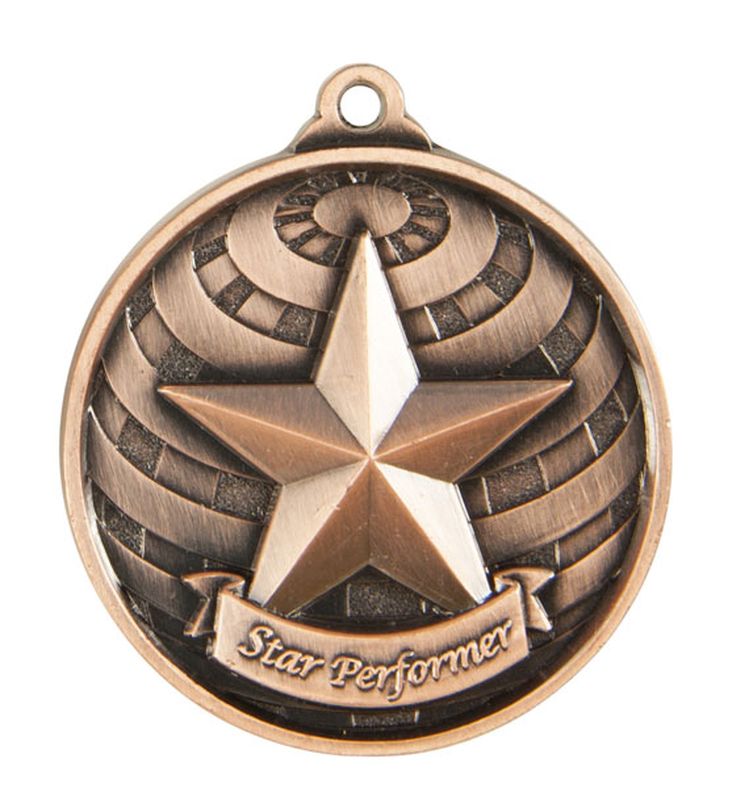 Star Performer Schools Bronze Medal 50mm