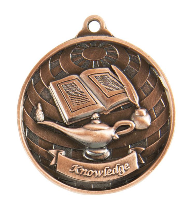 Lamp of Knowledge Schools Bronze Medal 50mm
