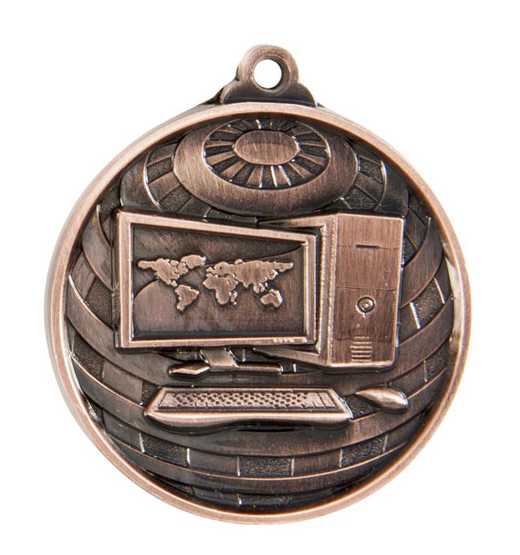 Computers Schools Bronze Medal 50mm
