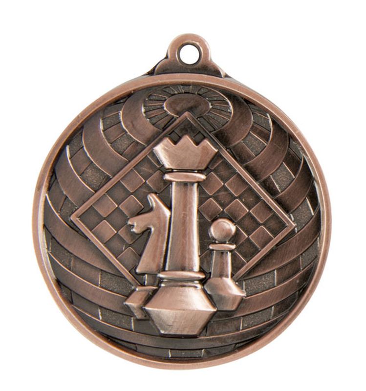 Chess Schools Bronze Medal 50mm