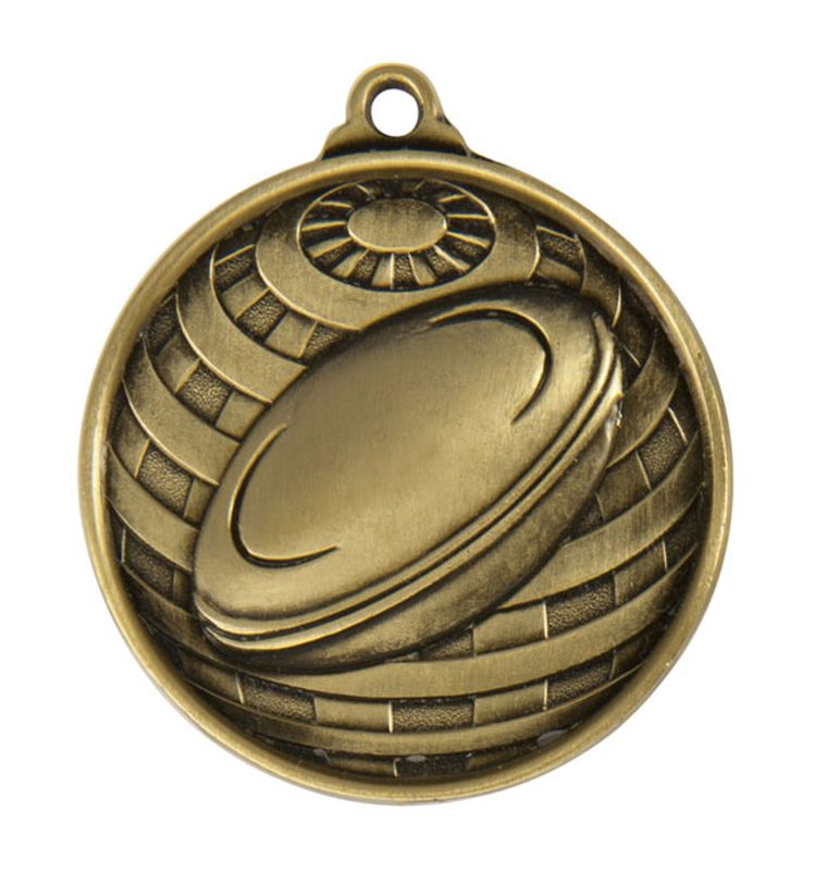 Rugby Bronze Medal 50mm