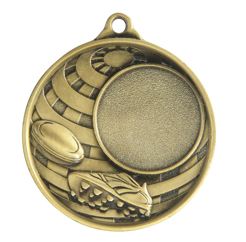 Rugby Bronze Medal 50mm